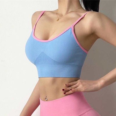 seksowny stanik sportowy kobiety biustonosze do jogi Fitness Running Gym Shirt biustonosz Push Up trening Jogging Sport Top Crop Sportswear